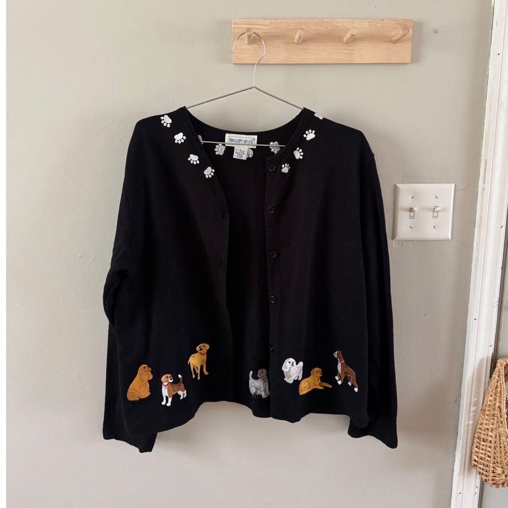 vintage BellPointe dog‎ sweater